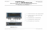 Medidores de vapor - Spirax Sarco International · relativa a los residuos de aparatos eléctricos y electrónicos. ... puede suministrar con un transmisor de presión diferencial,
