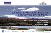 La Gestión del Riesgo de Desastres en el Perú - Documento ... · Anexo 2. Inventario de herramientas sobre GRD Anexo 3. Estudios del programa Ciudades Sostenibles – PCS Anexo