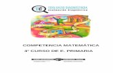 COMPETENCIA MATEMÁTICA 4º CURSO DE E. … · Utilizar nociones geométricas básicas y sistemas de representación espacial para interpretar, comprender, elaborar y comunicar informaciones