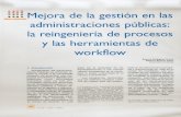 asocex.esasocex.es/wp-content/uploads/PDF/200204_26_86.pdf · y las herramientas de workflow I. Introducción Actualmente, las Administra- ... procesos HAMMER Y CHAMPY (1994, p. 32)