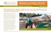 Resumen del marco legal para la inclusión de los ... · Resumen del marco legal para la inclusión de los recicladores informales en el manejo de residuos sólidos en Brasil2 En