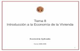 Tema 8 Introducción a la Economía de la Viviendaocw.usal.es/ciencias-sociales-1/economia/contenidos/Presentaciones/... · precios y cantidades. Olp v D ...