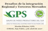 Desafíos de la integración Regional y Terceros Mercadosaz545403.vo.msecnd.net/uploads/2017/04/apresentac... · • Mas del 32% de las exportaciones netas (PP4) • La proyecciones