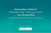 Informe sobre los planes de pensiones en España · 2017-11-22 · informes y estudios sobre las Pensiones, ... hemos intentado huir de jergas y tecnicismos mediante un ... Informe