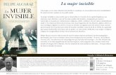 La mujer invisible - grupoalmuzara.comgrupoalmuzara.com/libro/9788417418663_ficha.pdf · Si en las ficciones sobre El hombre invisible, como la de H. G. Wells, la capacidad para pasar