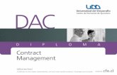 DAC - udd.cl³n-de... · Auditoría de un Contrato. a) Conceptos de project management b) La importancia de la información y trazabilidad de un contrato. c) Objetivos de la auditoría.