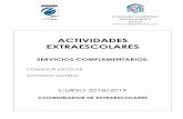 ACTIVIDADES EXTRAESCOLARES - colegiofeyda.com 2018... · 32€ mensuales (dos sesiones por semana) • Refuerzo y ampliación en competencia comunicativa inglesa • Desarrollo de