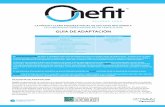 Onefit - Guía de Adaptación - lumilent.com · Onefit está diseñado para librar la superficie corneal con una altura sagital óptima, por medio del parámetro del valor del radio