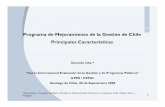 Programa de Mejoramiento de la Gestión de Chile ... · acuerdo para la modernización de la gestión pública vinculado con la protección y el mejoramiento de las ... y Control