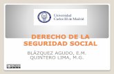 DERECHO DE LA SEGURIDAD SOCIALocw.uc3m.es/derecho-social-e-internacional-privado/derecho... · Si prestación por desempleo y se concierta contrato a tiempo parcial ... •Participar