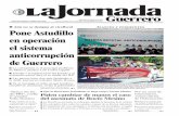 Pone Astudillo en operación el sistema anticorrupción de ...lajornada.digital/uploads/2017/08/8279.pdf · la AGE, precisa el contralor Mario Ramos Ya se investiga el video en que