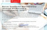 Becas Santander lberoamérica Jóvenes Profesores e … · Plan de trabajo Carta aceptación ...