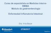 Curso de especialista en Medicina Interna-SMIBA … · •Hepato-biliar: pericolangítis y colangítis esclerosante, •Eventos tromboembólicos. Gastrointestinales Extragastrointestinales