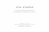 en tres obras poéticas de Federico García Lorca620732/FULLTEXT01.pdf · 4.1 LA PRESENCIA DE LA LUNA EN ROMANCERO GITANO 9 4.1.1 La luna como mujer 9 4.1.2 La luna como símbolo