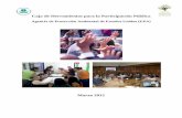Caja de Herramientas para la Participatcion Publica …surfuturo.org/wp/wp-content/uploads/2014/05/CAJA-DE-HERRAMIENT… · ¿Cuales Son las Condiciones Necesarias para Lograr una