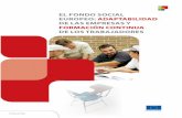 El Fondo Social EuropEo: adaptabilidad dE laS …ec.europa.eu/employment_social/esf/docs/091015_summary_fiche... · de la mejora de la adaptabilidad y las cualificaciones de las personas