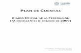 09 PLAN DE CUENTAS - aguascalientes.gob.mx PLAN DE CUENTAS.pdf · transacciones de gasto se hará conforme a la fecha de su realización, independientemente de la de su pago, y la