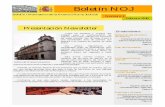 Boletín NOJ - Murcia · profesionales del Sector. Noticias de Interés y enlaces Web. Página 4 Página 6 Página 7 Página 11 Página 12. Boletín informativo de la Nueva Oficina