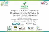 Mitigación y Adaptación al Cambio Climático en el ... · Costa Rica : El caso NAMA Caf ... Starbucks. 24-02-2017 Implementación: Enfoque 2016 ... • Huella hídrica 2 L a 10