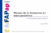 Manejo de la dislipemia en edad pediátricaarchivos.fapap.es/files/639-1361-RUTA/Dislipemia_ppt.pdf · varias clases de fármacos, que incluyen los inhibidores de la HMG coA reductasa