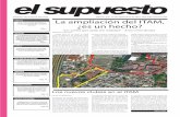 Periódico de alumnos del ITAM México, D.F., 12 de ...papel.elsupuesto.com/pdfs/299.pdf · Eso hizo que se alcanzara una ... itamita, pero la rúbrica con la que se firmaba la noticia