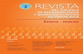 Volumen 22, Nº1 • Enero - marzo, 2016 • ISSN:2215 …microbiologos.cr/Revistas/8.pdf · Dr. Gabriel Muñoz Cernadas (Editor jefe) ... Guillain-Barre. In Costa Rica the first