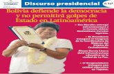 Sábado 22 Bolivia defiende la democracia y no … · viajar como arriero de Orinoca una semana de caminata hasta Oruro, de Oruro una semana y media de caminata hasta las serranías