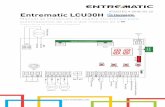 IP2251ES • 2018-03-22 Entrematic LCU30H · Secuencias rápidas de puesta en marcha 12 7. ... conecte el automatismo a una instalación de puesta a tierra ... la presión de las