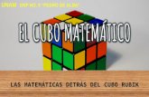 LAS MATEMÁTICAS DETRÁS DEL CUBO RUBIK · algoritmo es un conjunto prescrito de instrucciones. En la resolución de un Cubo de Rubik un algoritmo podría ser una secuencia memorizada