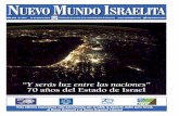 NUEVO MUNDO ISRAELITA - nmidigital.com · AÑO XLVI Nº 2081 13 de @ abril de 2018 Publicación al servicio de la comunidad judía de Venezuela MundoIsr aelit NUEVO MUNDO ISRAELITA