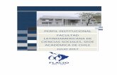 PERFIL INSTITUCIONAL FACULTAD ... - FLACSO-Chile€¦ · pensamiento latinoamericano orientado ... Para ello se enfatiza en la necesidad del fortalecimiento institucional ... estructuras
