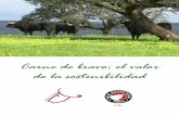 Carne de bravo: el valor de la sostenibilidad El toro de lidia es la raza bovina más antigua del mundo y es la raza autóctona española de mayor notoriedad a nivel internacional.
