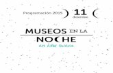 Programación 2015 - cultura.mec.gub.uycultura.mec.gub.uy/innovaportal/file/78779/1/programa-museos__v-1.pdf · Ministerio de Educación y Cultura ... Grupo de danzas folklóricas