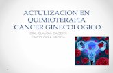 ACTULIZACION EN CANCER GINECOLOGICO - … · GENERALIDADES 1. Ovarian Cancer NCCN Guidelines 2016 2. DeVita, Cancer Principles & Practice of Oncology, 8th edition 3. INCAN, Oncoguía