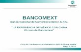 Presentación de PowerPoint - economia.unam.mx · y Cambios Mercado de Dinero V. Bancomext 23 PRODUCTOS FINANCIEROS BANCOMEXT. Principales Indicadores Financieros * Febrero 2014 Fuente:
