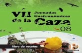libro de recetas - Turismo de Córdoba · Ciervo con mermelada de manzana al vino de oporto INGREDIENTES: (4 personas) 1 kg. de ciervo troceado ... Caldo de carne ELABORACIÓN: Limpiamos