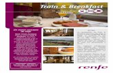 Un nuevo concepto de viaje - renfe.com · La composición de Train & Breakfast Descenso del Sella es el tren turístico El Expreso de La ... selección de propuestas para excursiones,