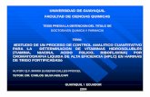UNIVERSIDAD DE GUAYAQUIL FACULTAD DE CIENCIAS …repositorio.ug.edu.ec/bitstream/redug/3057/1/PRESENTACION TESIS... · PARA LA DETERMINACION DE VITAMINAS HIDROSOLUBLES (TIAMINA, NIACINA,
