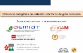 Eficiencia energética en sistemas eléctricos de gran … 10 Ponencia en Jornada... · Eficiencia energética en sistemas eléctricos de gran consumo . S. ... POTENCIA ACTIVA (kW)