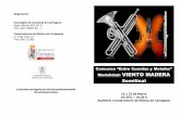 Concurso “Entre Cuerdas y Metales” Modalidad: … · 02 clarinete cieza marÍa buitrago lÓpez 5º duo para clarinete y piano (allegro y larghetto) de norbert bugmÜller ... de
