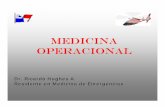 Medicina Operacional - capcire.files.wordpress.com · Es la conducta médica de atención, planificación y/o prevención para responder ante situaciones de conflicto civil, armado
