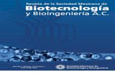 BioTecnología, Año 2015, Vol. 19 No. 1 1 - smbb.mx · biotecnología y la bioingeniería, desde sus aspectos fundamentales hasta las aplicaciones de los mismos, incluyendo: microbiología,