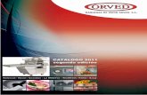 Condiciones de venta Indice - Orved-vacio.com · 3 P.V.P recomendado Envasadoras al vacío exterior sin campana / C.E. / 2011 Mod. VM-12 • Con campana ...