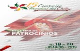 La Convención Mundial del Chileconvencionmundialdelchile.com/img/ESQUEMA-DE-PATROCINIOS.pdf · sede y de las parcelas demostrativas durante 3 días de actividades. En el presente
