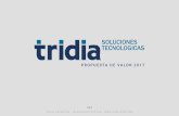Tridia - Propuesta de valor 2017ingenieriayeficiencia.com/presentacion-institucional-tridia.pdf · tridia propuesta de valor p. 14 control de operaciones: logÍstica de carga y descarga