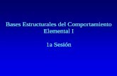 Bases Estructurales del Comportamiento Elemental I … · FUNCIONES GENERALES DE LA CELULA Irritabilidad, conductividad, asimilación, excreción, secreción, respiración, crecimiento