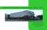CONTRALORIA GENERAL DEL DF - Contraloría General de la ...cgservicios.df.gob.mx/contraloria/pdf/InformeAnual2008-2009_CG.pdf · de estructuras organizacionales, desarrollo de capital