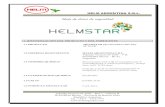 Hoja de datos de seguridad - helmandina.com HDS.pdf · Contener y recoger el derrame con un material absorbente no combustible, (por ejemplo, arena, tierra, tierra de diatomea, vermiculita)