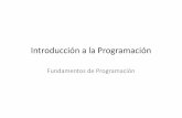 Introducci³na la Programaci³n - blog.espol.edu.na la Programaci³n Fundamentos de Programaci³n