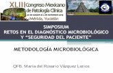 METODOLOGÍA MICROBIOLÓGICA - Bienvenidos a …patologiaclinicamexicana.org.mx/minisite/merida/conferencias/09/02.pdf · La prioridad de los Servicios de Salud es la seguridad del